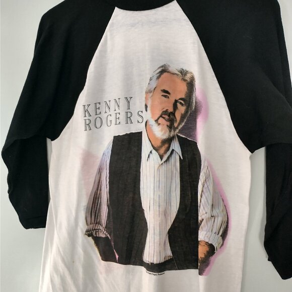 NWOT RARE Kenny Rogers Concert Tour Tshirt Size M